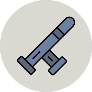 Baton web simgesi vektör illüstrasyonu