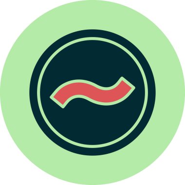 Benzerlik web simgesi vektör illüstrasyonu