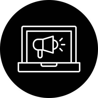 Basit pazarlama ve reklamların doğrusal çizimi