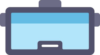 Gözlükler. Web simgesi basit illüstrasyon 