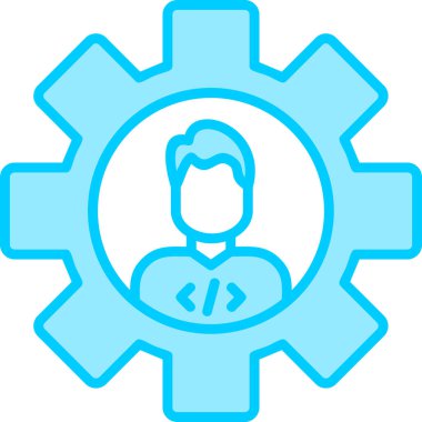 Web kullanıcı simge vektör çizim