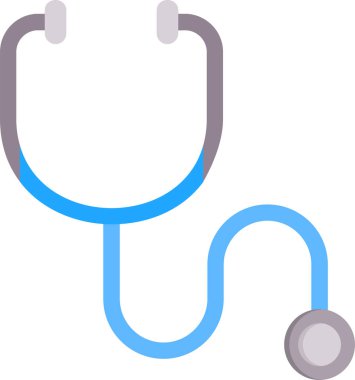 tıbbi steteskop vektör illüstrasyonu 