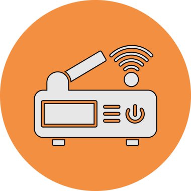 wifi simgesi, vektör illüstrasyon tasarımı