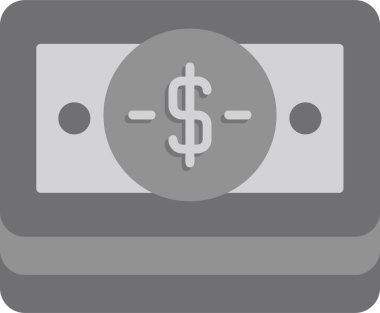 Nakit para. Web simgesi basit illüstrasyon