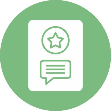 Basit karşılama simgesi vektör illüstrasyonu