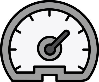 hız dometresi vektör illüstrasyonuName