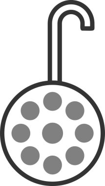 Hafif ağ simgesi vektör illüstrasyonu