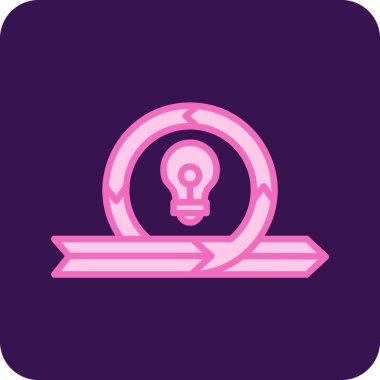 Çevik ağ simgesi vektör illüstrasyonu