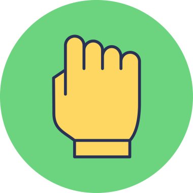 Yükselen ağ simgesi, vektör illüstrasyonu