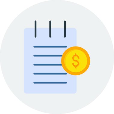  Gelir. Web simgesi basit illüstrasyon