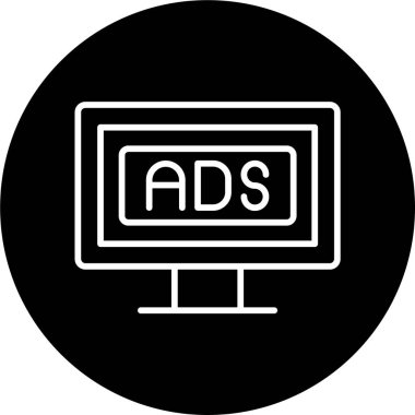 Basit renk temalı soyut ad vektörü