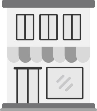 Restoran dairesi simgesi, vektör çizimi 