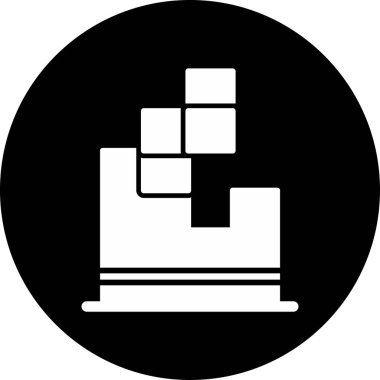 Veri Defragmantasyon Simgesi Beyaz Arkaplanda İzole Edildi 