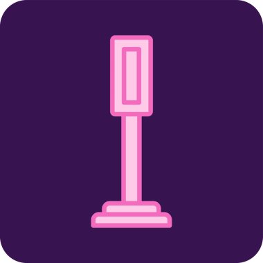 Web simgesi vektör illüstrasyonunu imzala