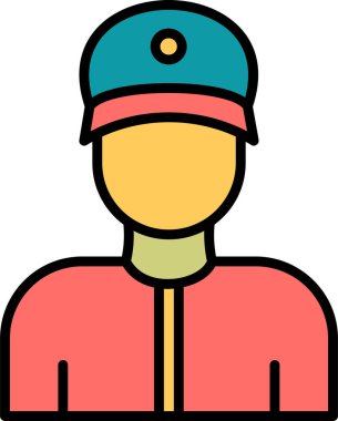 Koç Web simgesi vektör illüstrasyonu