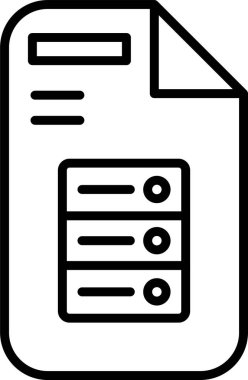 ağ paylaşım sunucu vektör illüstrasyonu