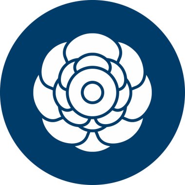 Rafflesia web simgesi vektör illüstrasyonu