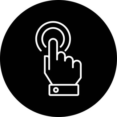 El işareti. illüstrasyon tasarım vektörü