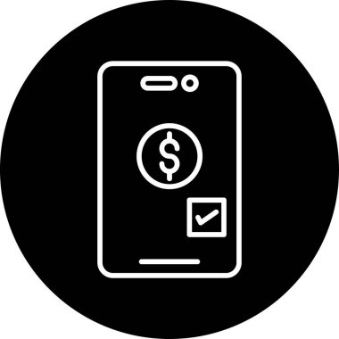 Basit Çevrimiçi Ödeme vektör çizimi