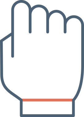 Yükselen ağ simgesi, vektör illüstrasyonu