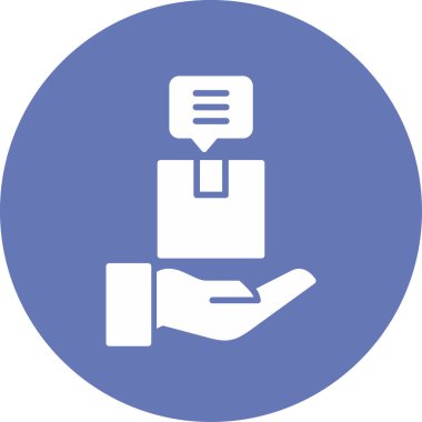 Basit ürün simgesi izole edilmiş arkaplan