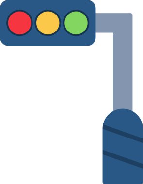 Trafik Işıkları Web simgesi çizimi