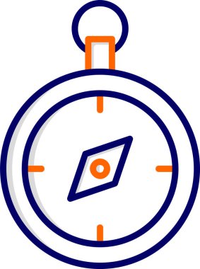 Pusula simgesi vektör resimlemesi 