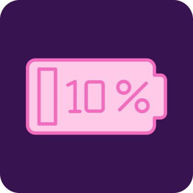 % 10 web simgesi, vektör illüstrasyonu