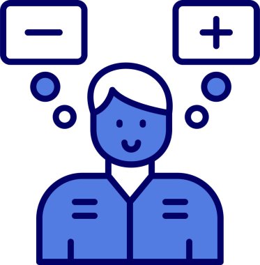 Fizibilite. Web simgesi vektör illüstrasyonu