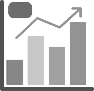 grafik grafik simgesi, vektör çizim  