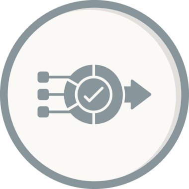 Dava edilebilir. Web simgesi basit illüstrasyon