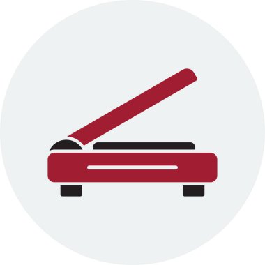 Giyotin ağ ikonu vektör illüstrasyonu