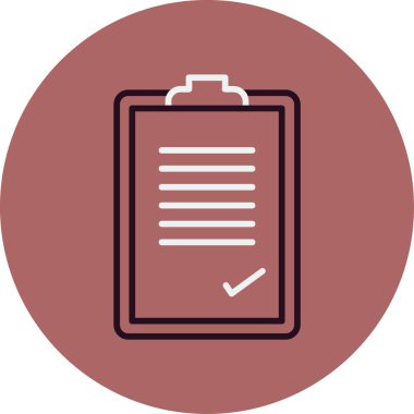 Web uygulamaları için bir kontrol listesini temsil eden bir grafiğin canlandırması.