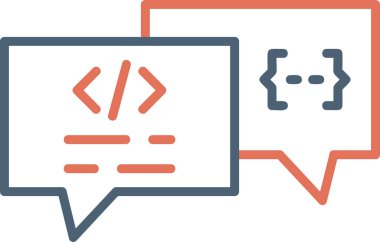 Web arayüzleri için bir bildirim simgesinin soyut grafiği.