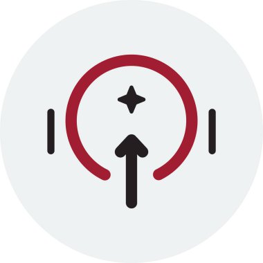 Basit oklar. Web simgesi illüstrasyonu