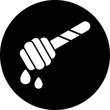 Tatlım. Web simgesi basit illüstrasyon 