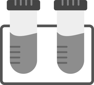 lab test tüpleri ikon vektör illüstrasyonuName
