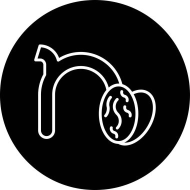 Küçük harf n 'nin vektör illüstrasyonu               