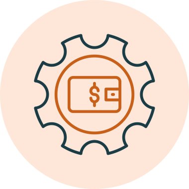 gear web icon simple illustration