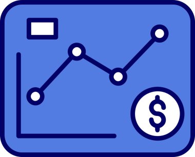 dijital tablet ekranı etkileşimli grafikler ve veriler ile ayrıntılı bir dolar para birimi analizini gösterir.