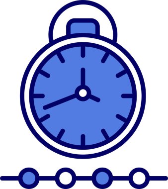 Teslimat zamanı. Web simgesi basit tasarım