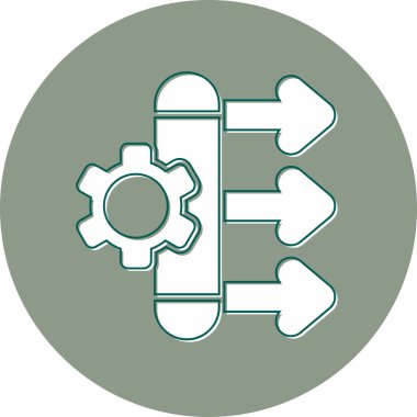 Artırıyorum. Web simgesi basit illüstrasyon