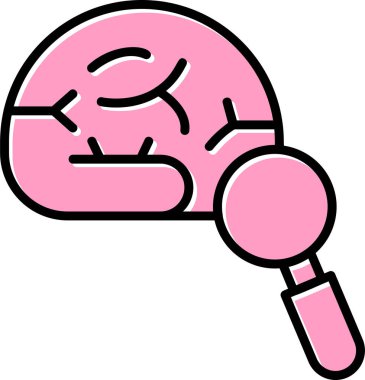 - Keşif. Web simgesi basit illüstrasyon