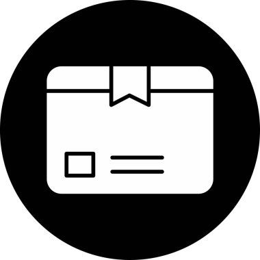 Basit ürün simgesi izole edilmiş arkaplan