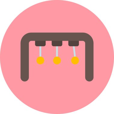 Momentum web simgesi vektör illüstrasyonu