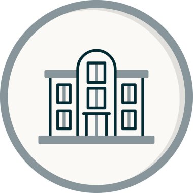 Alışveriş Merkezi simge vektör illüstrasyonu 