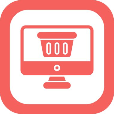 online shop icon vector illustration