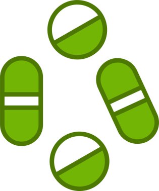 hap ikonu vektör illüstrasyonu 