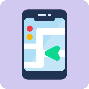 Basit Web Gezgin simgesi vektörü