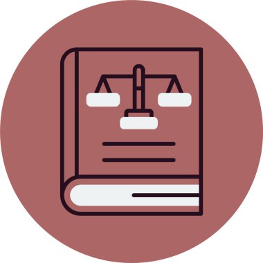 Kitap adalet dengesi ikonu - adalet kategorisi